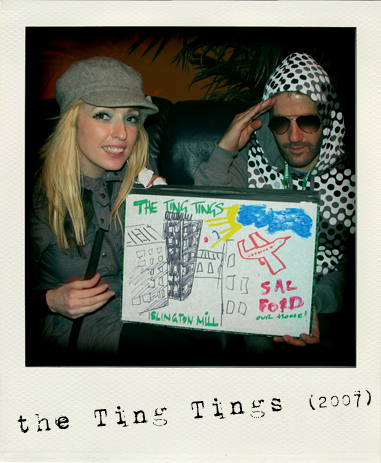 The Ting Tings by Salt On Paper